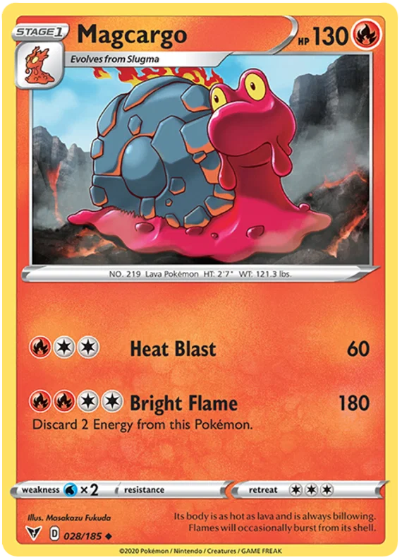 Magcargo (028/185) - Vivid Voltage