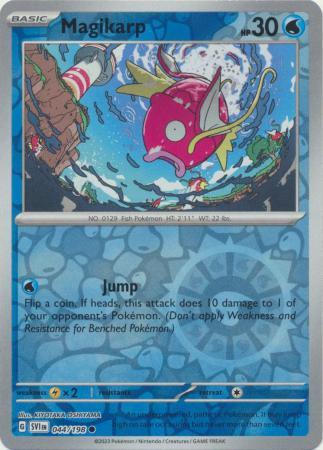Magikarp Reverse Holo (044/198) - Scarlet & Violet
