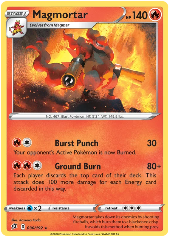 Magmortar (030/192) - Rebel Clash