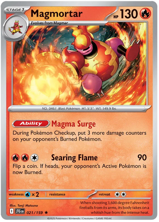 Magmortar Holo (021/159) - Journey Together