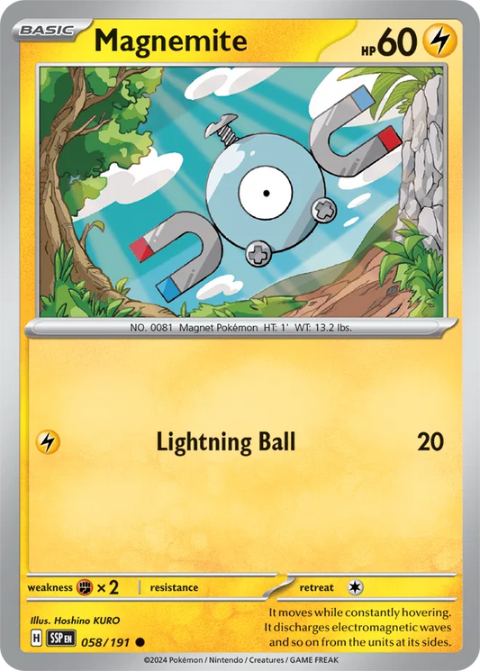 Magnemite (058/191) - Surging Sparks