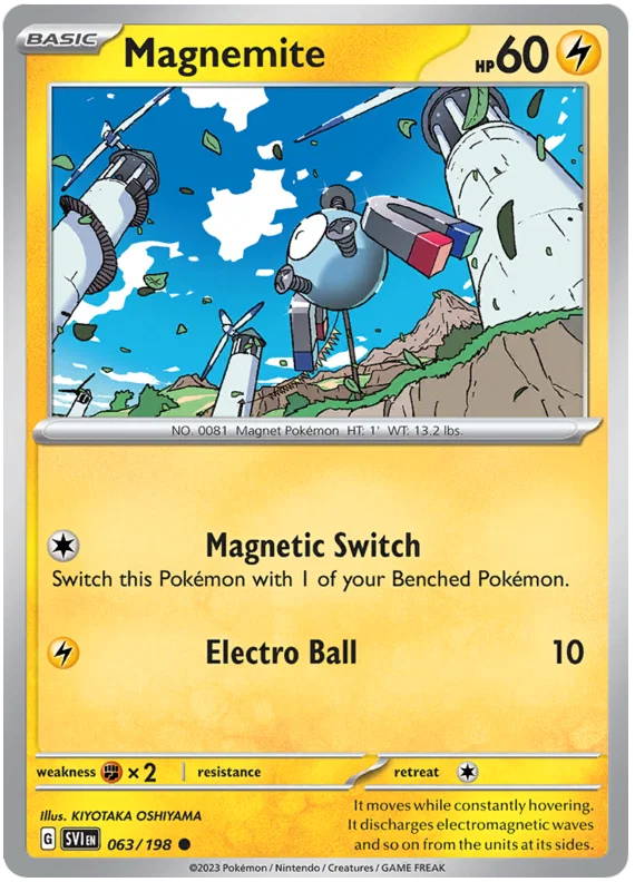 Magnemite (063/198) - Scarlet & Violet
