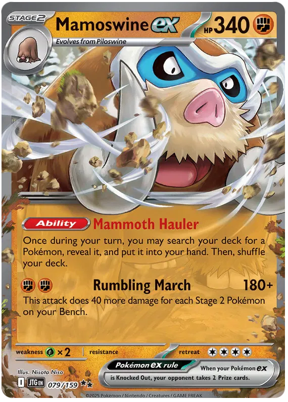 Mamoswine ex (079/159) - Journey Together