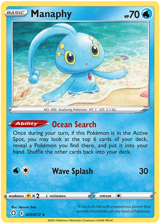 Manaphy (024/072) - Shining Fates