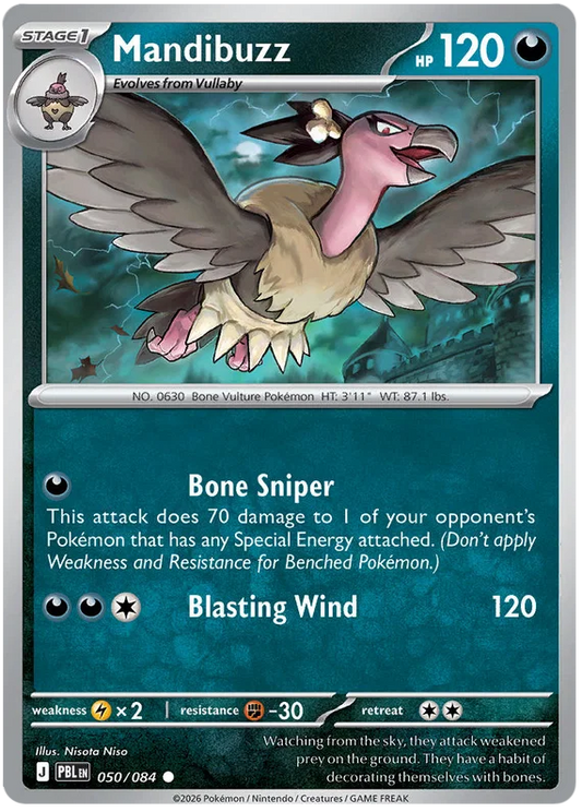 Mandibuzz [Reverse Holo] (050/084) - Pitch Black