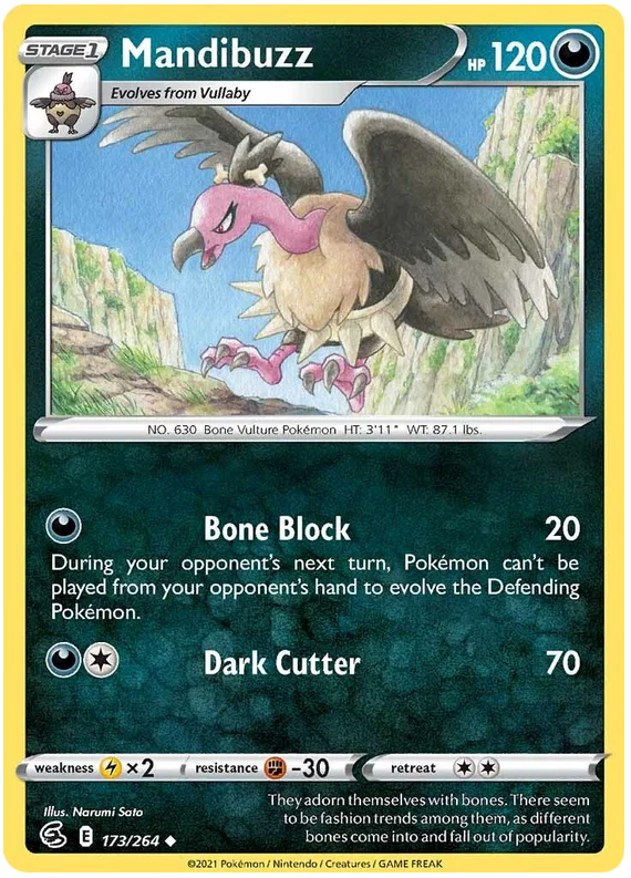 Mandibuzz (173/264) - Fusion Strike