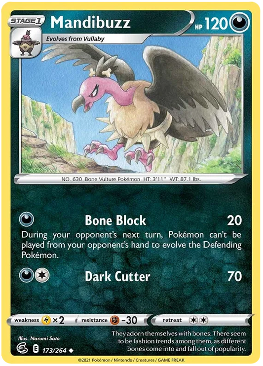 Mandibuzz (173/264) - Fusion Strike