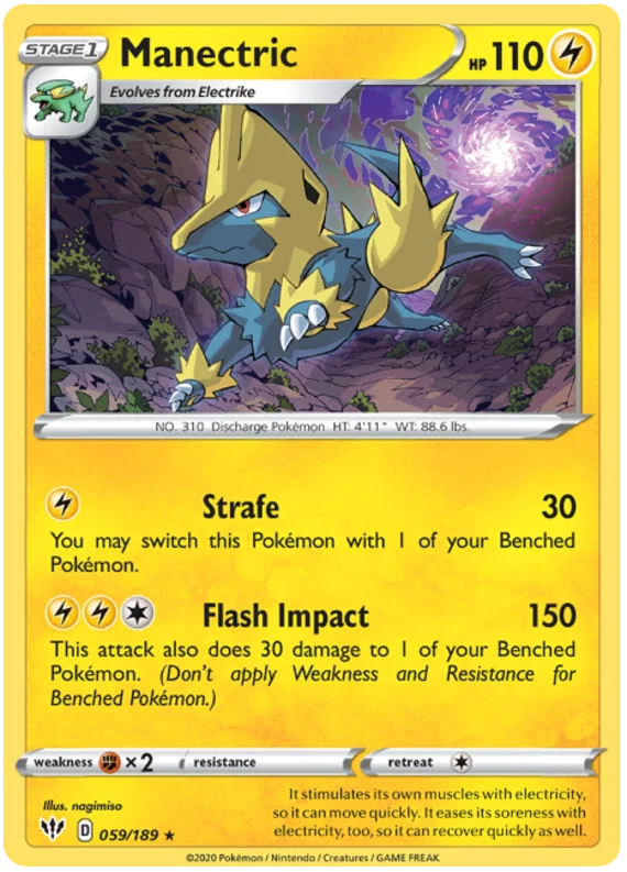 Manectric (059/189) - Darkness Ablaze