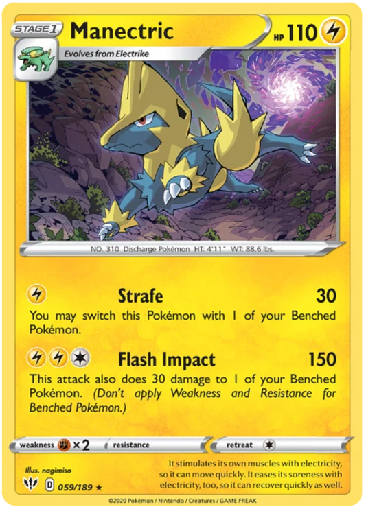 Manectric (059/189) - Darkness Ablaze