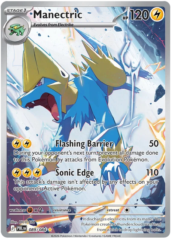 Manectric (089/084) Illustration Rare - Pitch Black