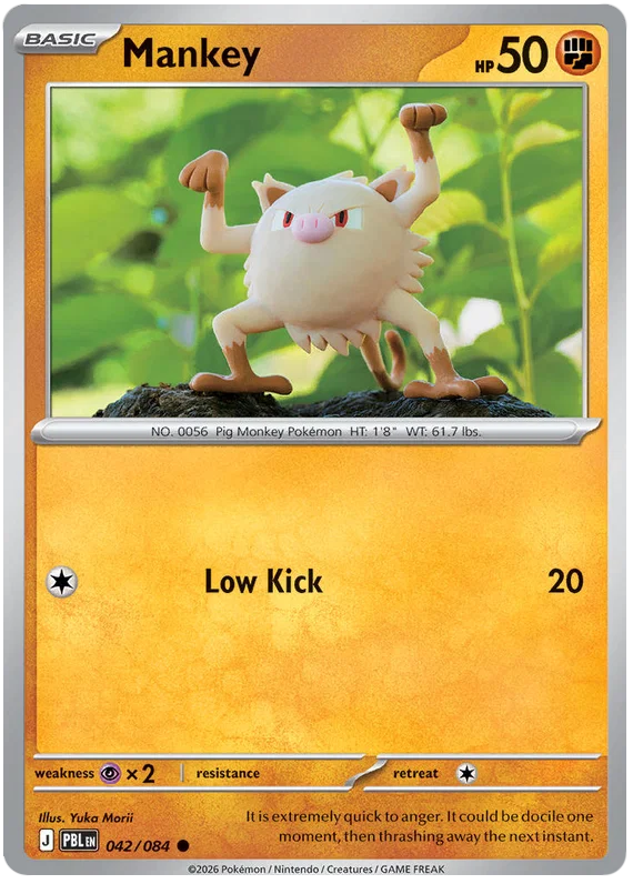 Mankey (042/084) - Pitch Black