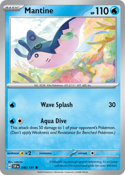 Mantine (040/191) - Surging Sparks