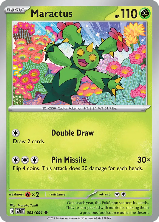 Maractus (003/091) - Paldean Fates