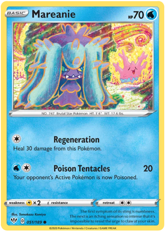 Mareanie (051/189) - Darkness Ablaze