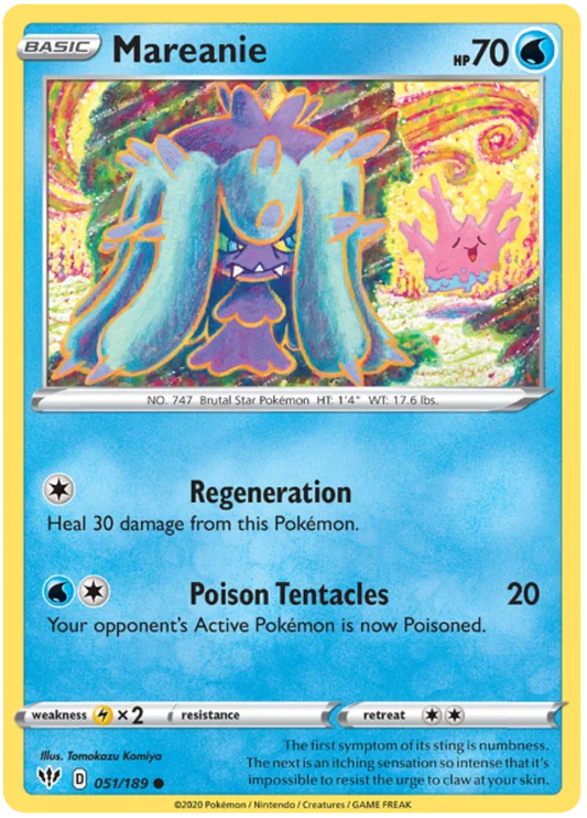Mareanie (051/189) - Darkness Ablaze