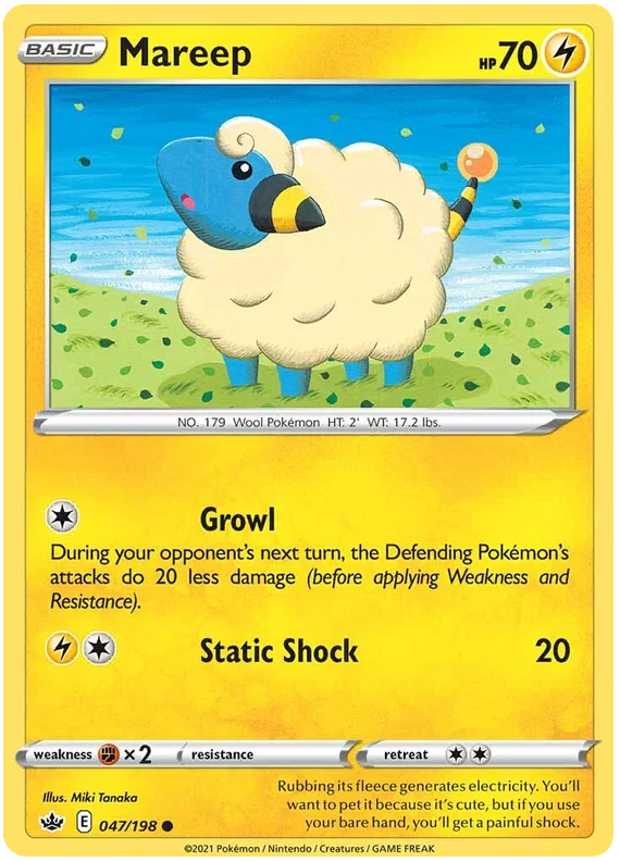 Mareep (047/198) - Chilling Reign