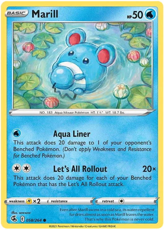 Marill (058/264) - Fusion Strike