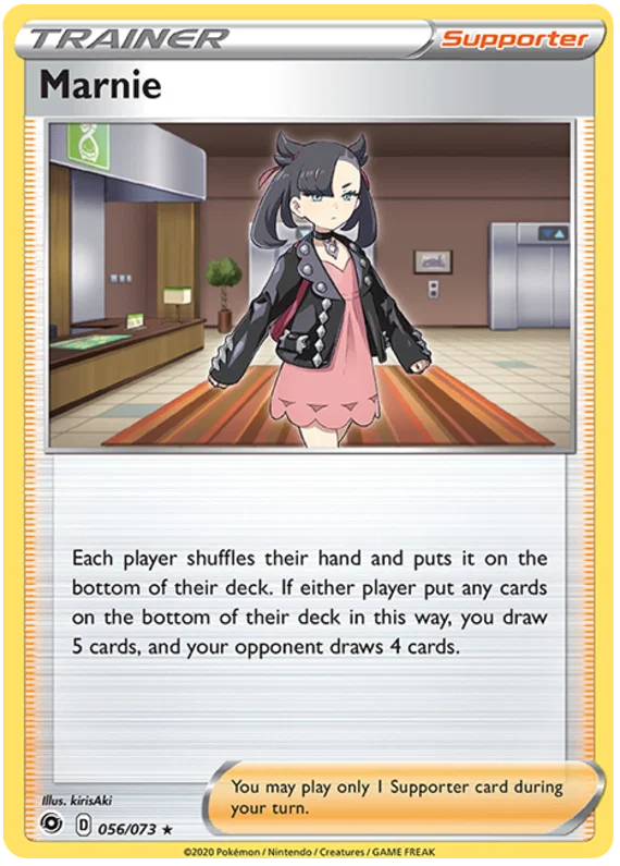 Marnie [Reverse Holo] (056/073) - Champion's Path