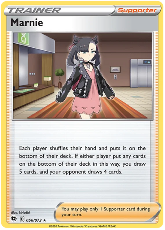 Marnie [Reverse Holo] (056/073) - Champion's Path