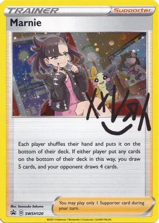 Marnie [Cosmos Holo] (SWSH120) - Sword & Shield Promos