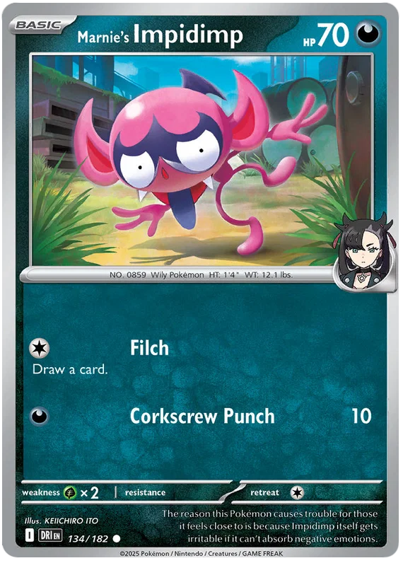 Marnie's Impidimp (134/182) - Destined Rivals