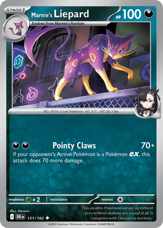 Marnie's Liepard (131/182) - Destined Rivals