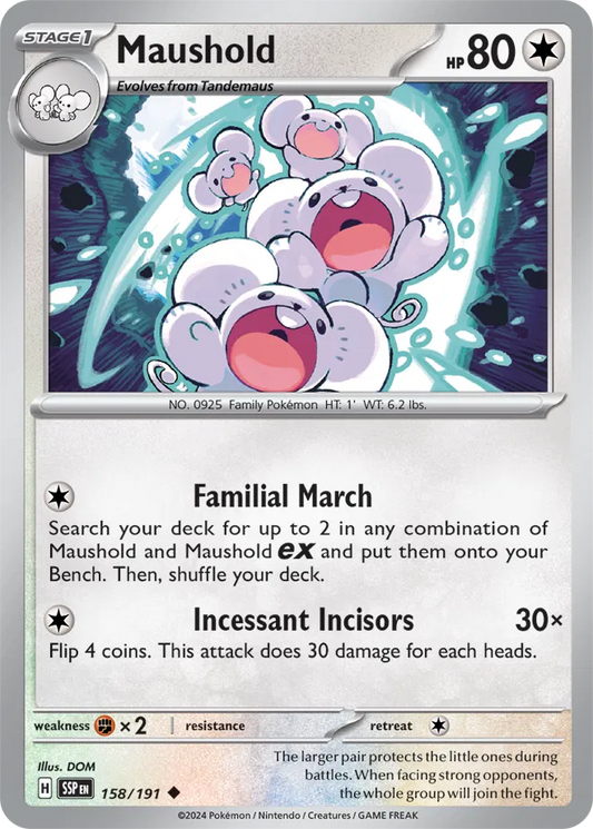 Maushold (158/191) - Surging Sparks