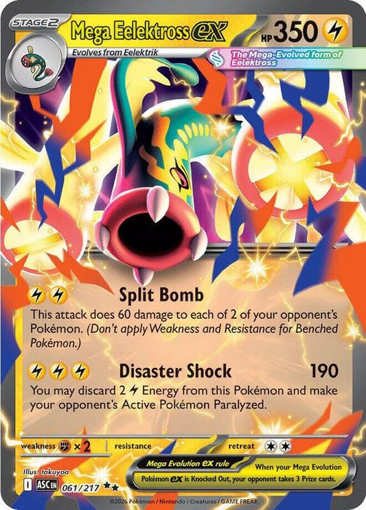 Mega Eelektross ex (061/217) - Ascended Heroes