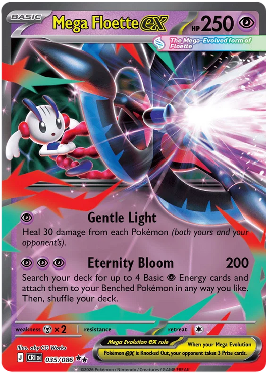 Mega Floette ex (035/086) - Chaos Rising
