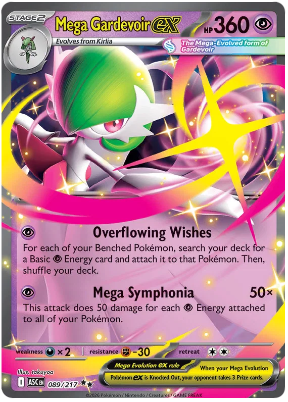 Mega Gardevoir ex (089/217) - Ascended Heroes