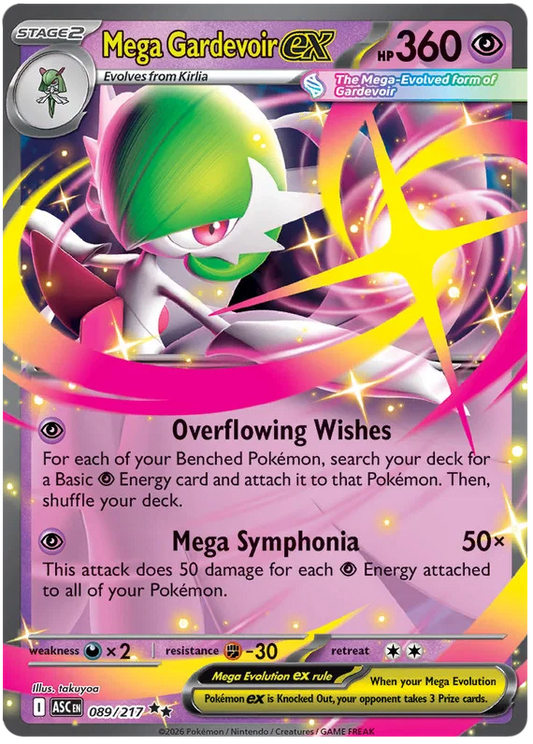 Mega Gardevoir ex (089/217) - Ascended Heroes