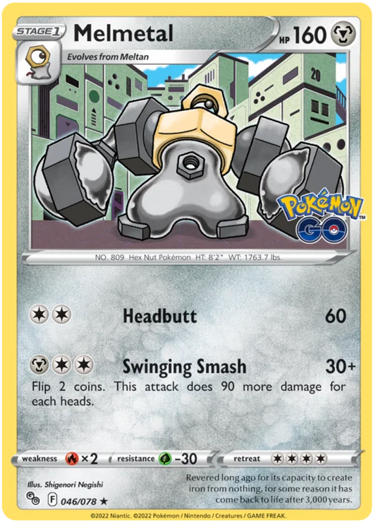 Melmetal Holo (046/078) - Pokémon Go