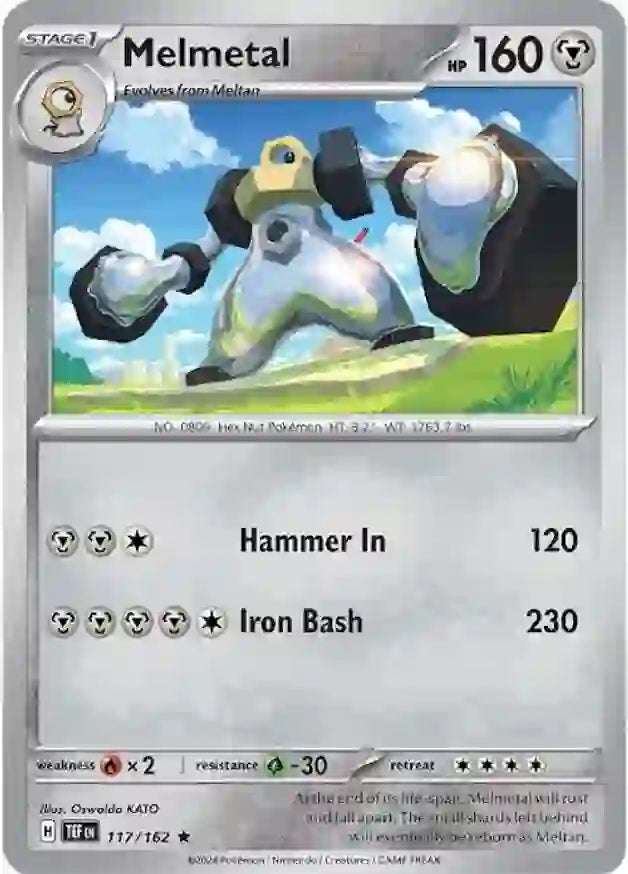 Melmetal Holo (117/162) - Temporal Forces