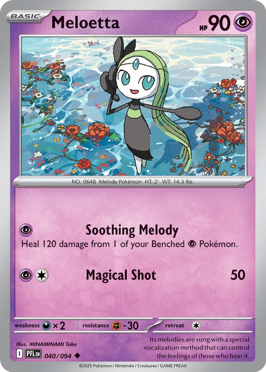 Meloetta (040/094) - Phantasmal Flames