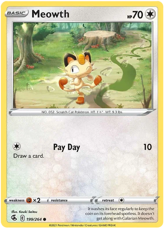 Meowth (199/264) - Fusion Strike