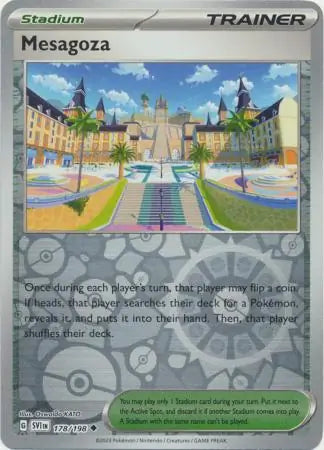 Mesagoza Reverse Holo (178/198) - Scarlet & Violet
