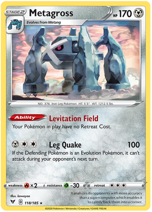 Metagross (118/185) - Vivid Voltage