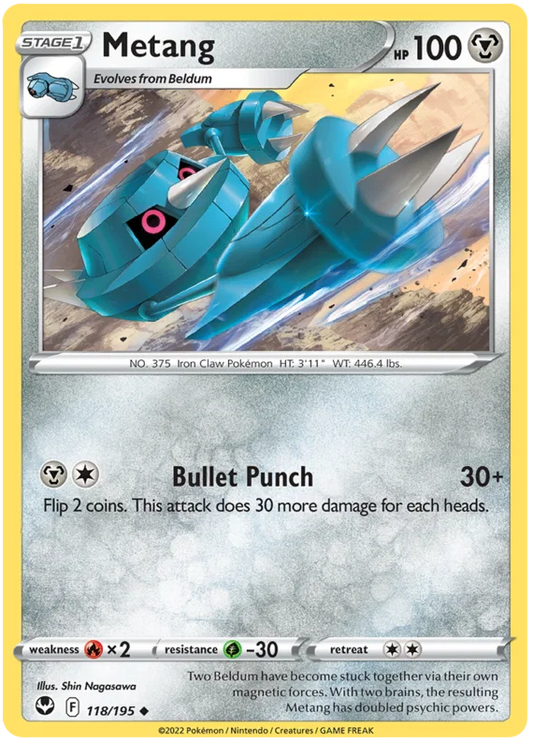 Metang (118/195) - Silver Tempest