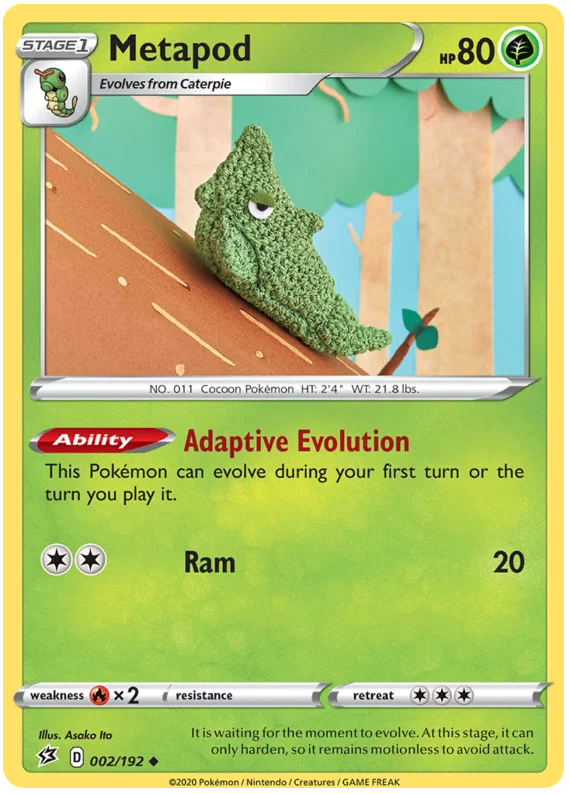 Metapod (002/192) - Rebel Clash
