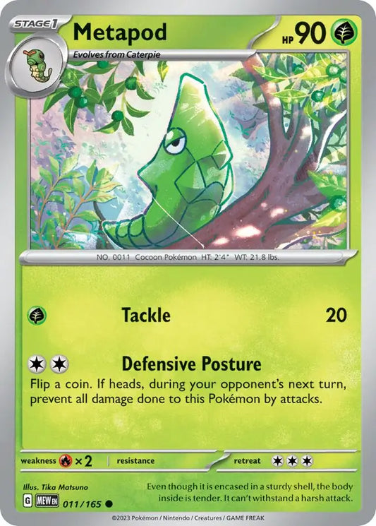 Metapod (011/165) - 151