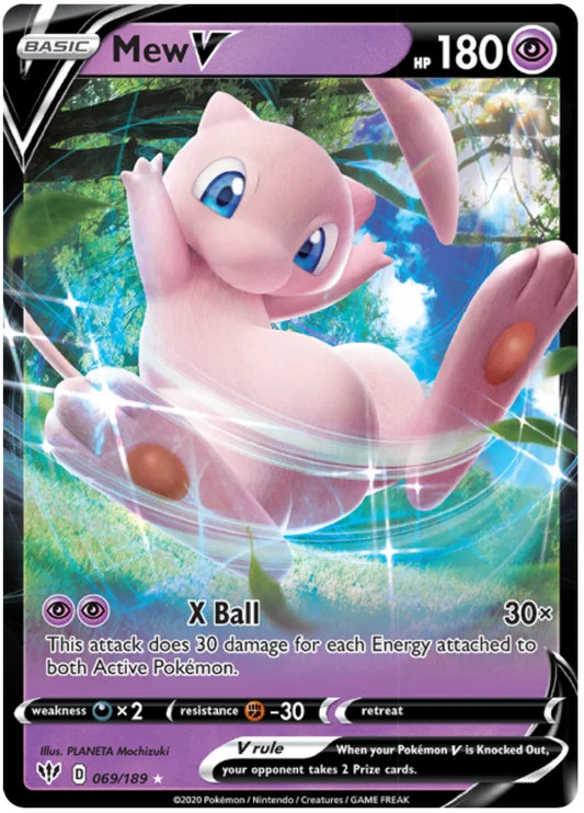 Mew V (069/189) - Darkness Ablaze