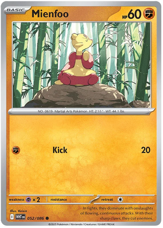 Mienfoo (052/086) - White Flare