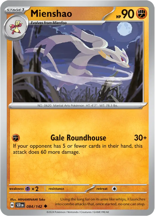 Mienshao (084/142) - Stellar Crown