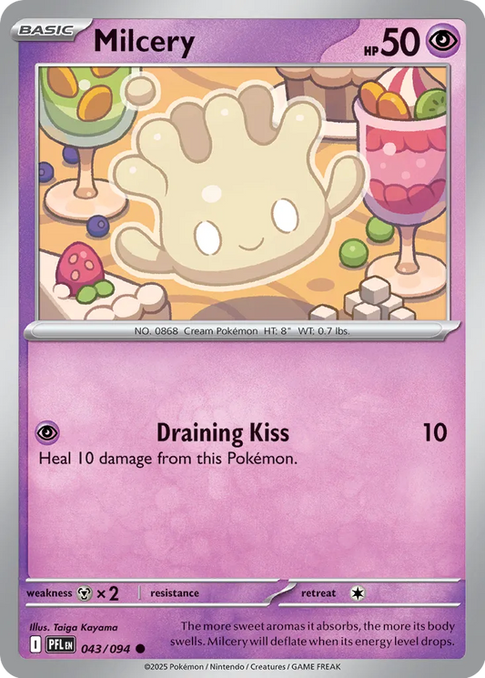 Milcery (043/094) - Phantasmal Flames