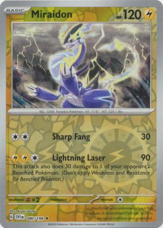 Miraidon Reverse Holo (080/198) - Scarlet & Violet