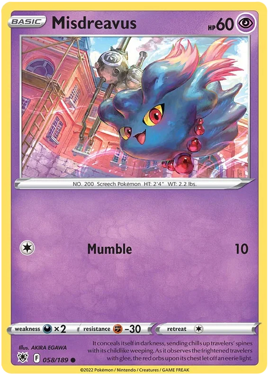 Misdreavus (058/189) - Astral Radiance