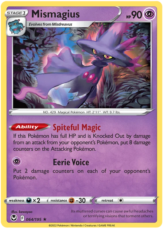 Mismagius (064/195) - Silver Tempest