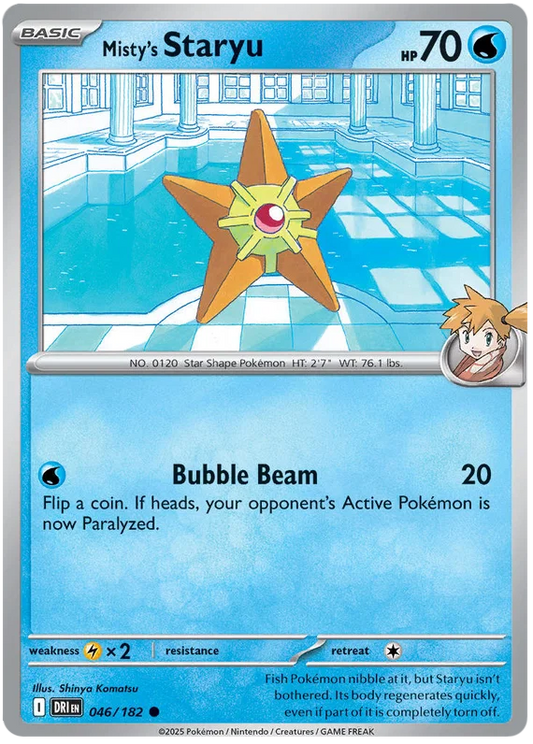Misty's Staryu (046/182) - Destined Rivals
