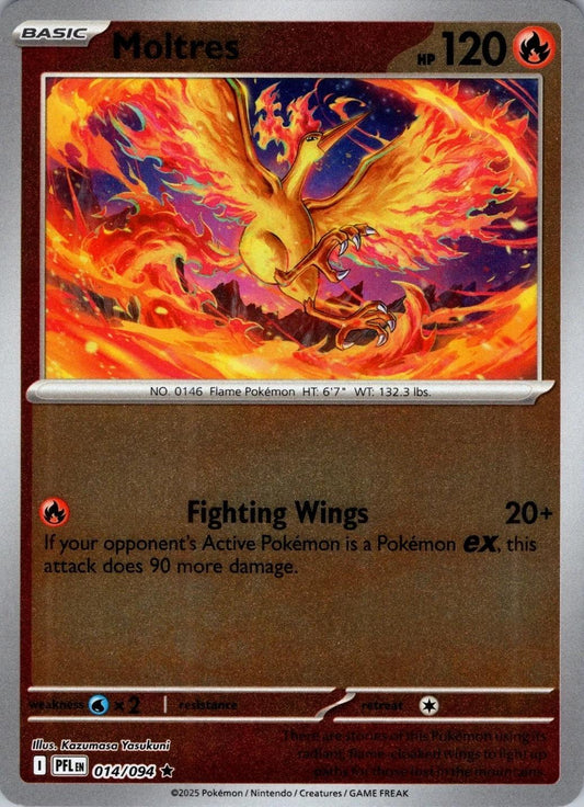 Moltres Reverse Holo (014/094) - Phantasmal Flames