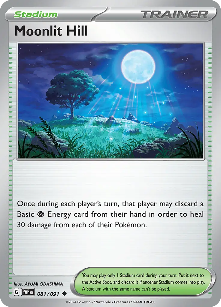 Moonlit Hill (081/091) - Paldean Fates